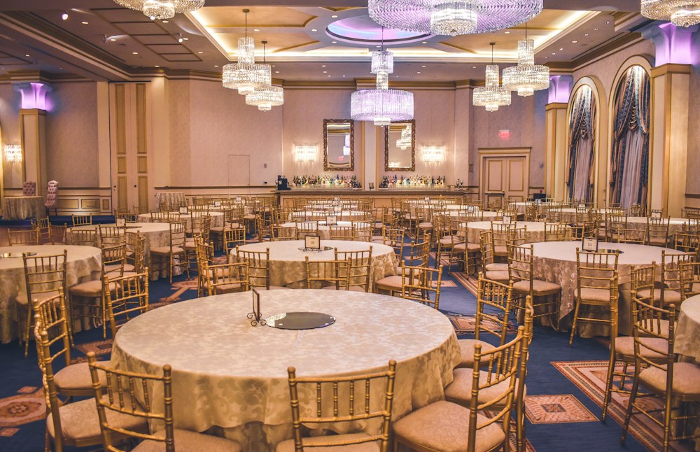 Historic interior of The Encore Hall